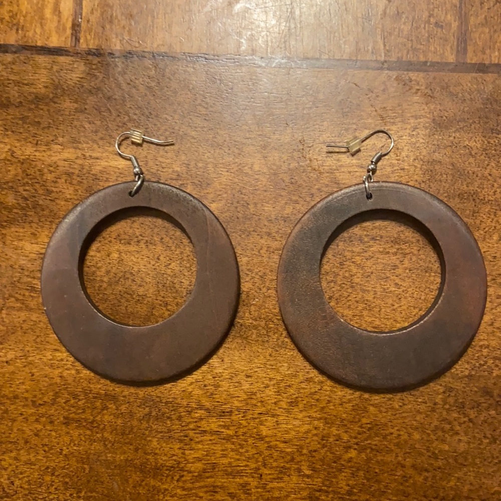 Great condition wooden earrings